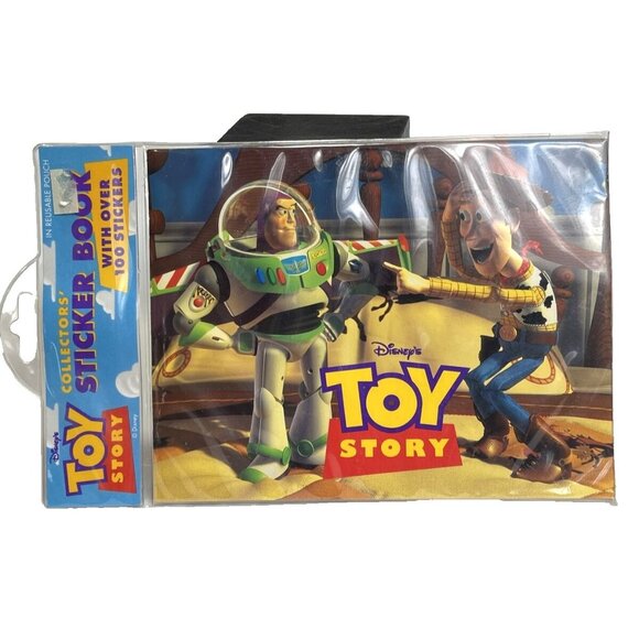 Vintage toy Story Collectors Sticker Book With Over 100 stickers New Sealed - Picture 1 of 5